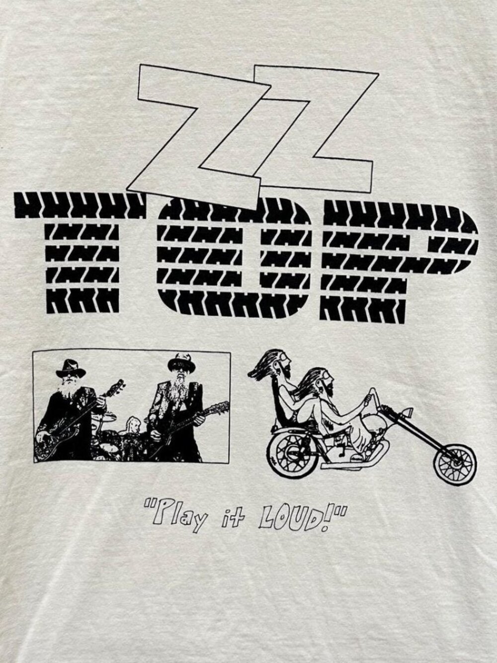 ZZ T0P fan art T-shirt - Picture 2 of 4